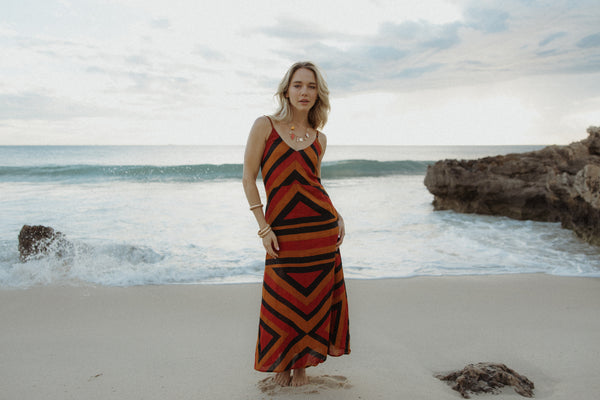 Soleil Sundress - Terracotta