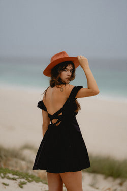 Dahlia mini dress - Black