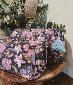 Quilted Cosmetic Bag 2