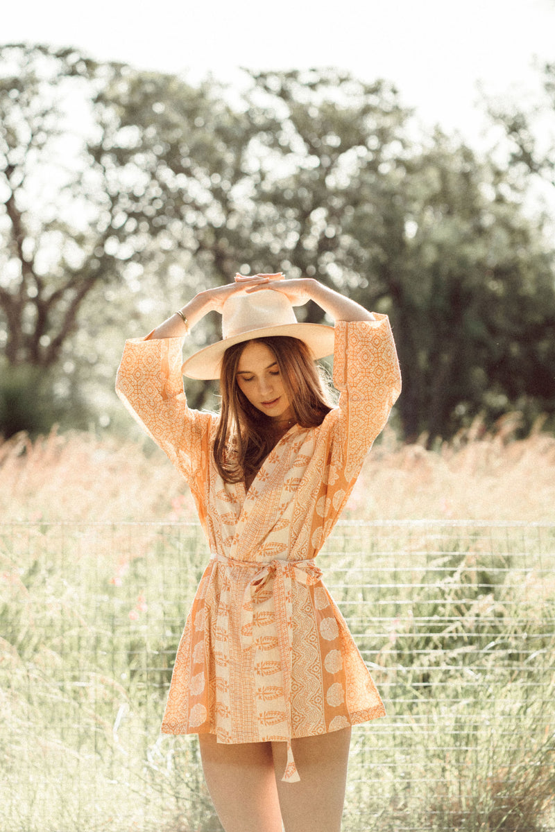 Jolene Robe/Dress - Orange