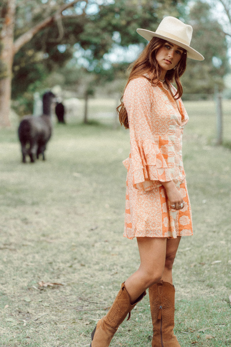 AnnabeL Mini Dress - Orange