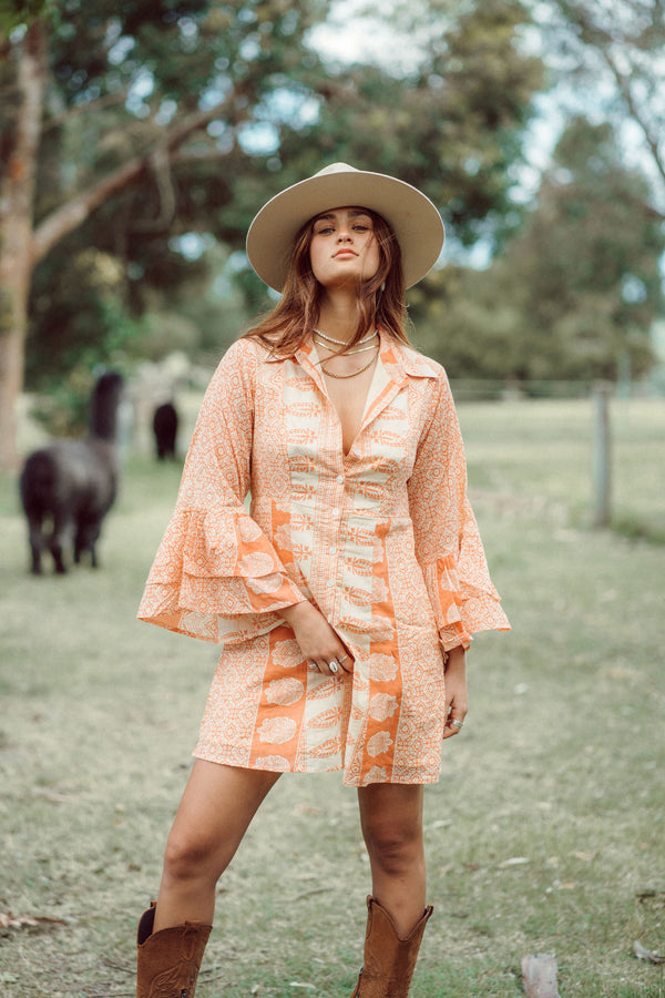 AnnabeL Mini Dress - Orange