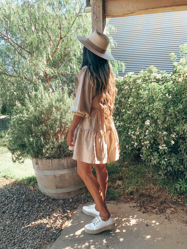 Grace Smock dress - Natural